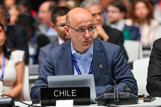 Julio Cordano, Chile