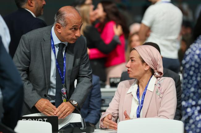 Wael Aboulmagd, Egypt and Yasmine Fouad, Minister of Environment, Egypt