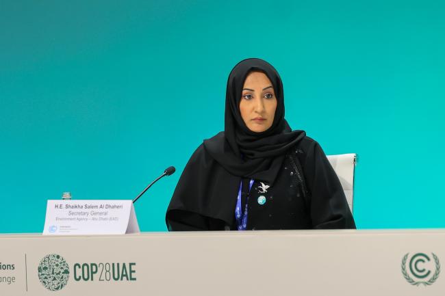 Shaikha Salem Al Dhaheri, Secretary General, Environmental Agency - Abu Dhabi