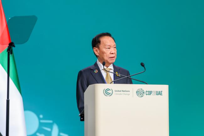 Phatcharavat Wongsuwan, Deputy Prime Minister and Minister of Natural Resources and Environment, Thailand