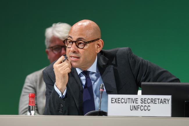 UNFCCC Executive Secretary Simon Stiell