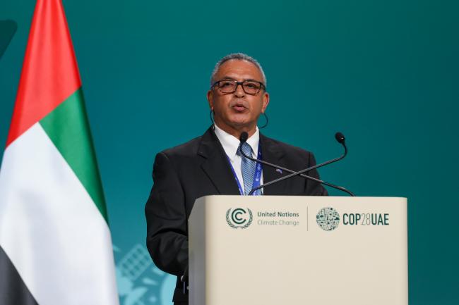 Orlando Habet, Minister of Sustainable Development, Climate Change and Disaster Risk Management, Belize