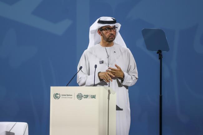 Sultan Al Jaber, COP 28 President and Minister of Industry and Advanced Technologies, UAE