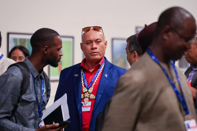 Seve Paeniu, Minister of Finance and Economic Development, Tuvalu