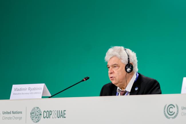 Vladimir Ryabinin, Executive Secretary, Intergovernmental Oceanographic Commission, UN Educational, Scientific and Cultural Organization (UNESCO)