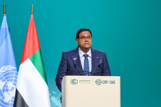 Chan Santokhi, President of Suriname