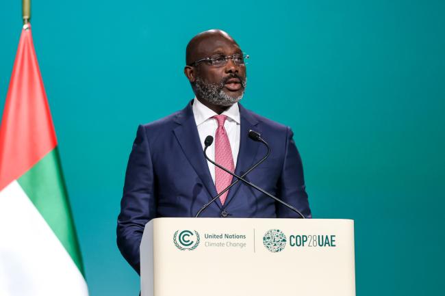 George Weah, President of Liberia