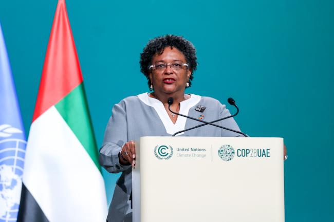 Mia Amor Mottley, Prime Minister of Barbados