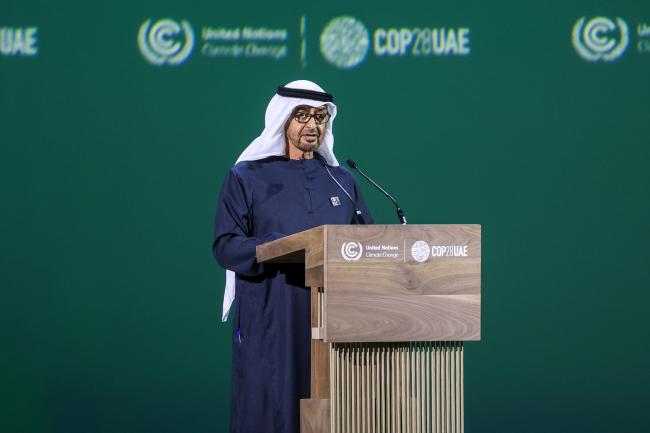 Sheikh Mohamed bin Zayed Al Nahyan, President of the UAE