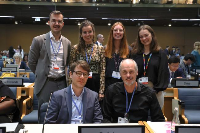 Delegates from Belgium 