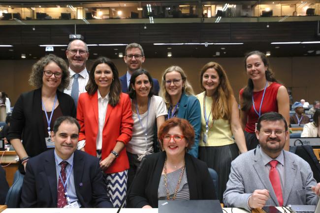 Delegates from the EU 