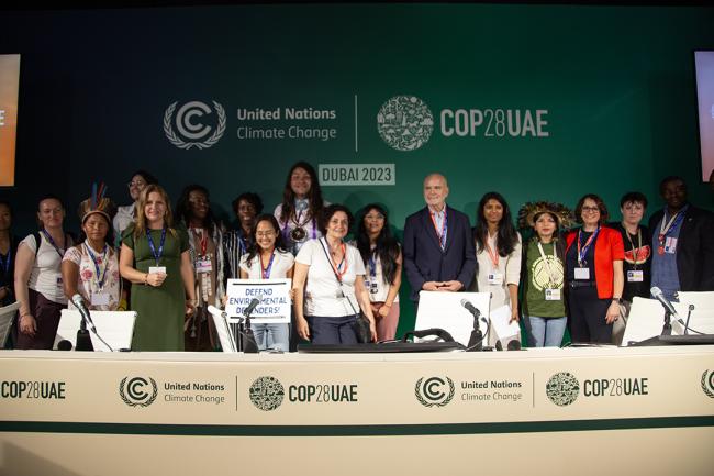Group Picture - Natural Justice - Side Event COP28 - 3 Dec 2023 - Photo