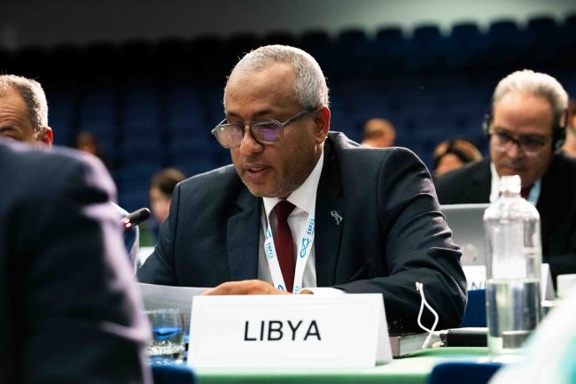 Ibrahim Munir, Libya taking the floor