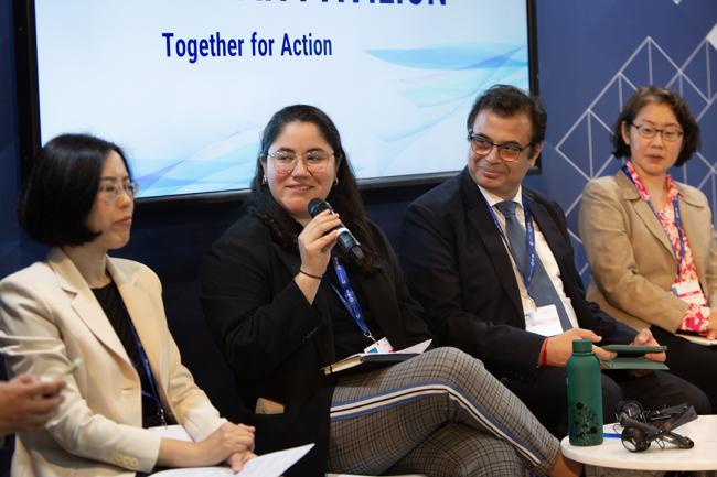 Isabella Villanueva, Ministry of Energy, Chile - OECC Japan - Side Event COP28 - 3 Dec 2023 - Photo