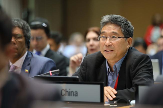Jinhui Li, China, on behalf of Asia Pacific