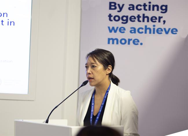 Julie Teng, SCALA Global Coordinator, UNDP - scaling-up-climate-action-FAO Side Event - 10 Dec 2023- Photo