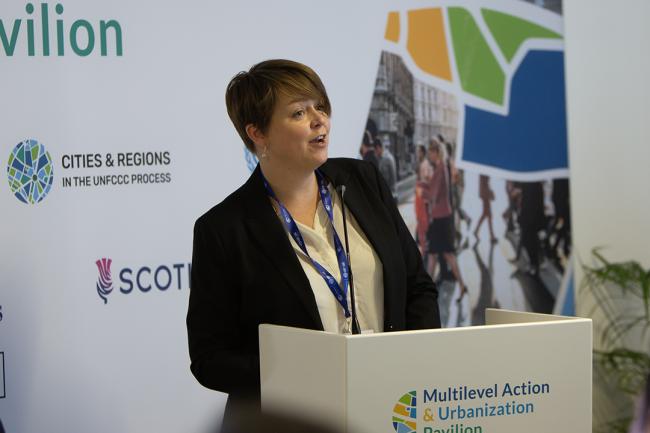 Katrin Jammeh, Mayor of Malmö, Sweden; ICLEI First Vice President - ICLEI - 1 Dec 2023 - Photo