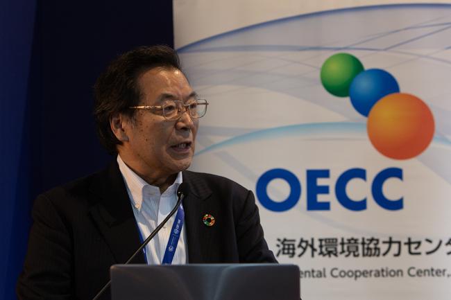 Kazuhiko Takemoto, President, Overseas Environmental Cooperation Center, Japan (OECC)- - OECC Japan - Side Event COP28 - 3 Dec 2023 - Photo