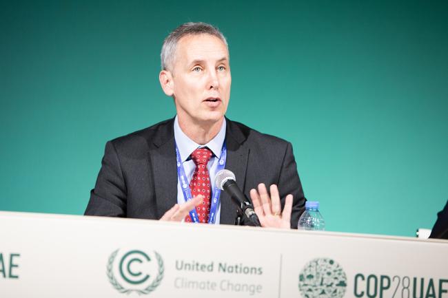 Matt Kolesar, Chief Environmental Scientist, ExxonMobil -IGU-COP28 6dec2023 - Photo