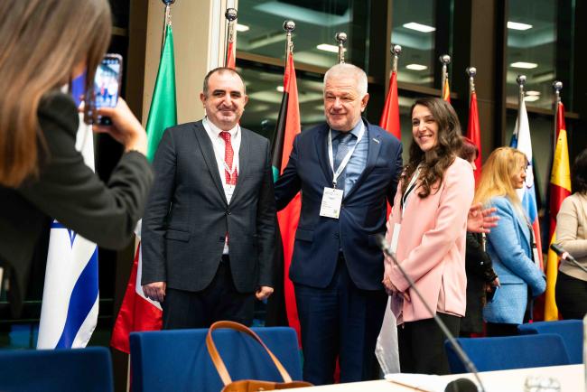Mitja Bricelj, COP 23 President with Turkish delegation