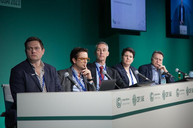 Panelists -IGU-COP28 6dec2023 - Photo