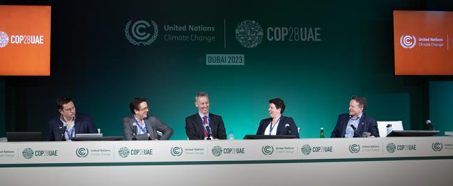 Panelists 1 -IGU-COP28 6dec2023 - Photo
