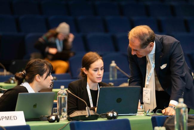 Participants between sessions