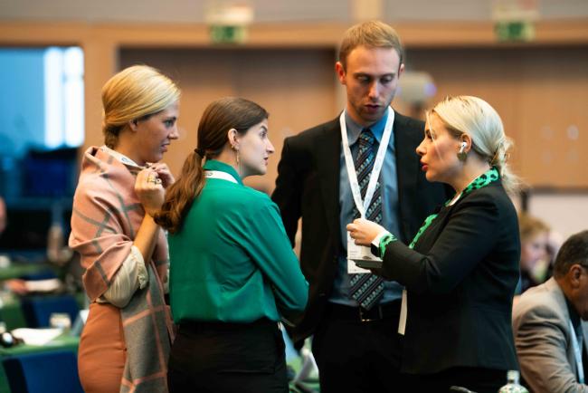 Participants between sessions