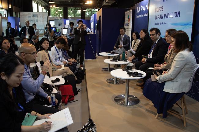 Participants during Q&A Segment - OECC Japan - Side Event COP28 - 3 Dec 2023 - Photo
