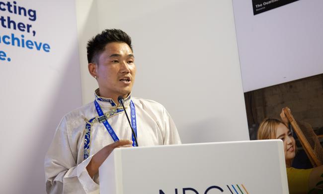 Pasang Norbu Lama, Construction Supervisor and Programme Manager, HELP Nepal Network 2 - scaling-up-climate-action-FAO Side Event - 10 Dec 2023- Photo
