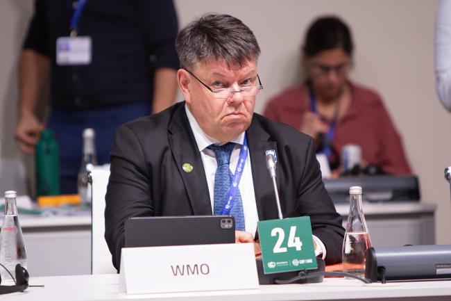 Petteri Taalas, Secretary-General, WMO - UNCCD - 1 Dec 2023 - Photo