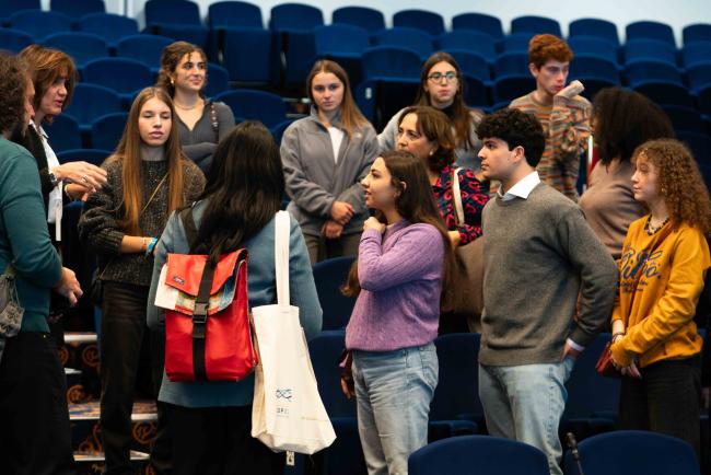 Highschool pupils from Rome visiting COP23