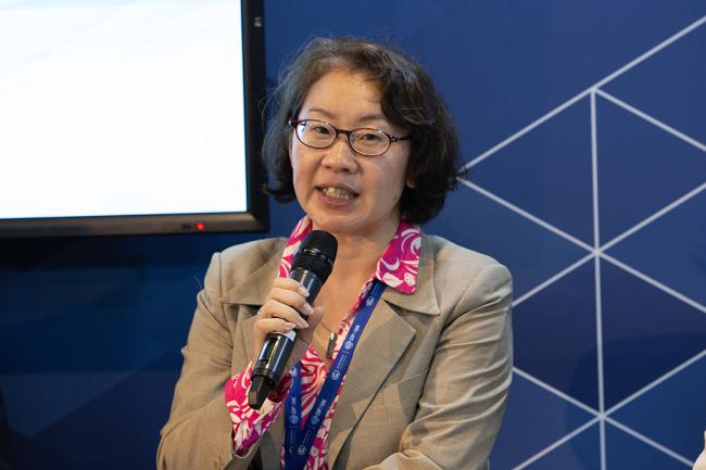 Ritsuko Yoneda, Director for the Multilateral Affairs, Ministry of Agriculture, Forestry and Fisheries, Japan - OECC Japan - Side Event COP28 - 3 Dec 2023 - Photo