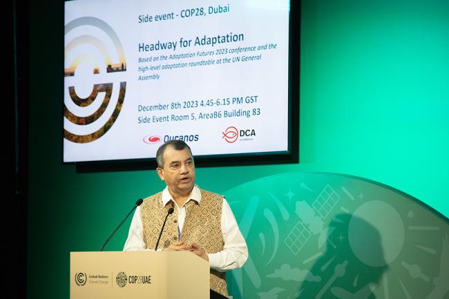 Saber Chowdhury, Special Envoy to Prime Minister of Bangladesh for Climate Change- DCA - SideEvent - 8dec2023 - Photo