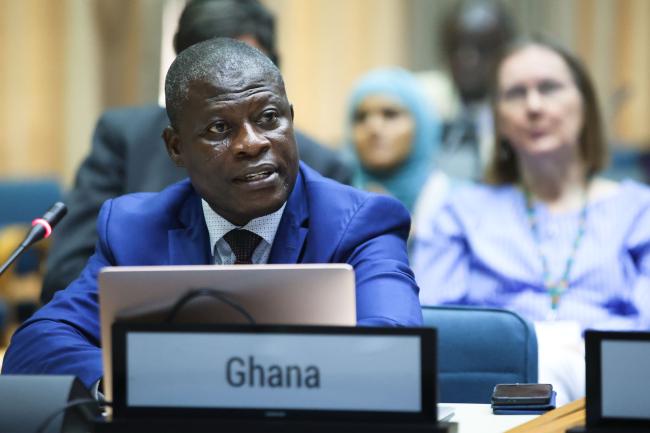 Sam Adu-Kumi, Ghana, Co-Facilitator of Contact Group 1