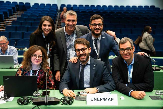 Some of the UNEPMAP COP23 team