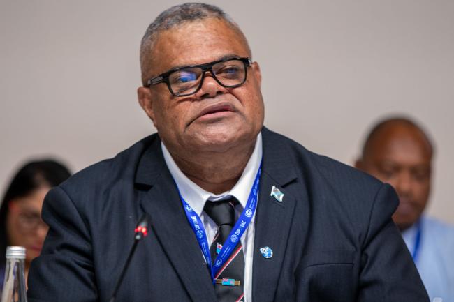 Vatimi Rayalu, Minister of Agriculture and Waterways, Fiji