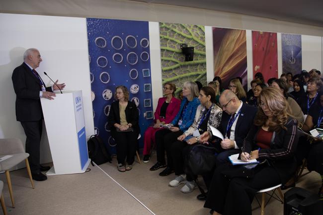 View of the room - EMG Side Event - COP28 - 2 Dec 2023 - Photo