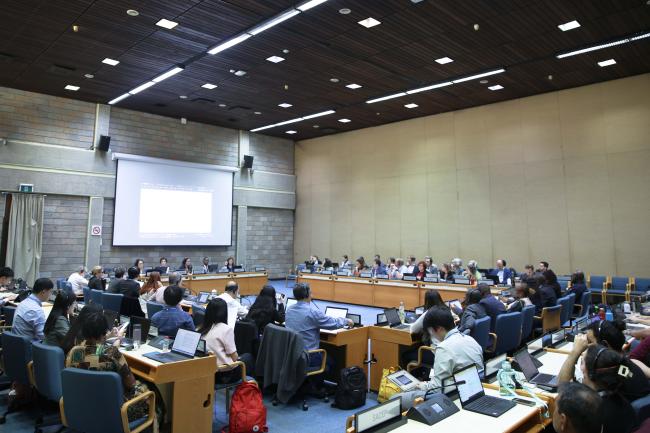 View of the room during CG2