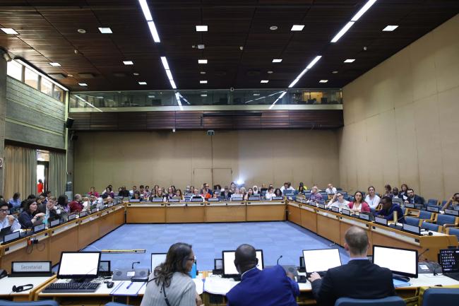 View of the room during Conact Group 1 