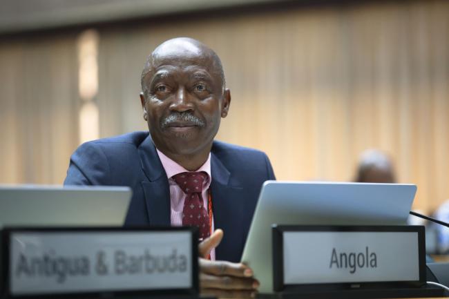Virgílio Santos, Angola 