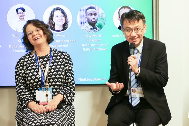 Wim Chang, CEO Delta Electronics Foundation - Delta - SideEvent - 8dec2023 - Photo