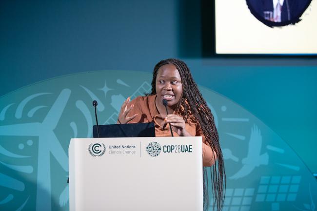 Zukiswa White, WGC - WECF-Side Event -COP28 5dec2023 - Photo