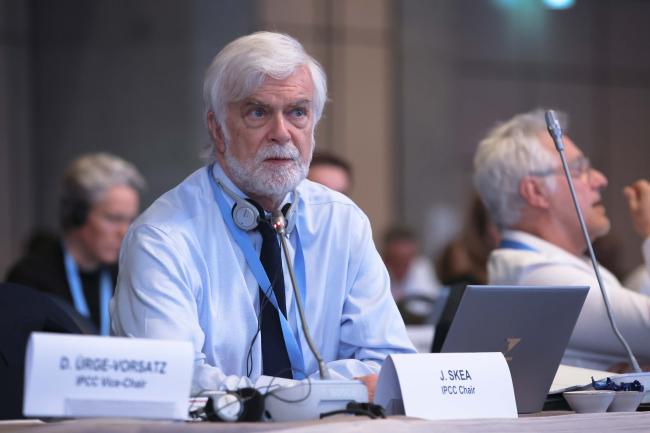 IPCC Chair Jim Skea 
