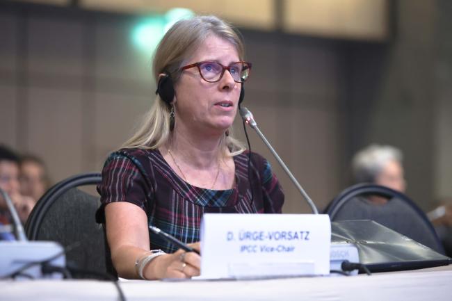 IPCC Vice-Chair Diana Ürge-Vorsatz, Hungary