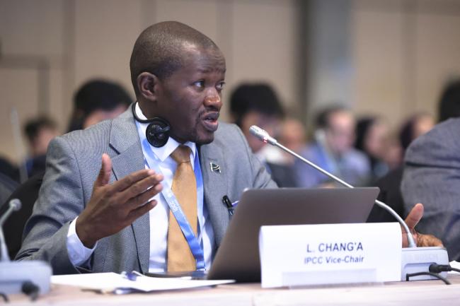 IPCC Vice-Chair Ladislaus Chang'a, Tanzania 