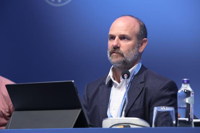 Sebastian Vicuna, Co-Chair of Task Group on Data Support 