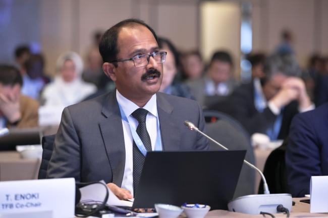 Taskforce on National Greenhouse Gas Inventories Co-Chair Mazhar Hayat, Pakistan 