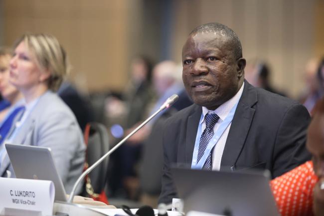 WGII Vice-Chair Cromwel Lukorito, Kenya 