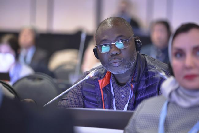 WGIII Vice-Chair Gervais Ludovic Itsoua Madzous, Republic of Congo 
